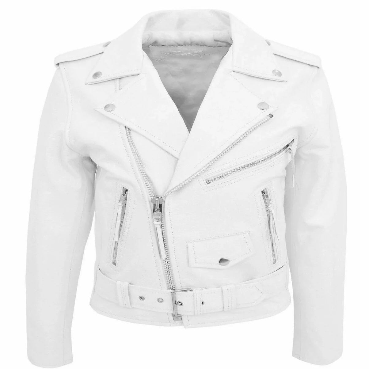 Elegant men's bomber jacket, perfect for smart casual outfits. Features a stylish belted hem and sleek zippered pockets.