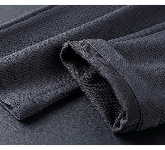 Stretch Tracksuit Two Piece Set with Athletic Cut and Breathable Fabric, All Season Wear