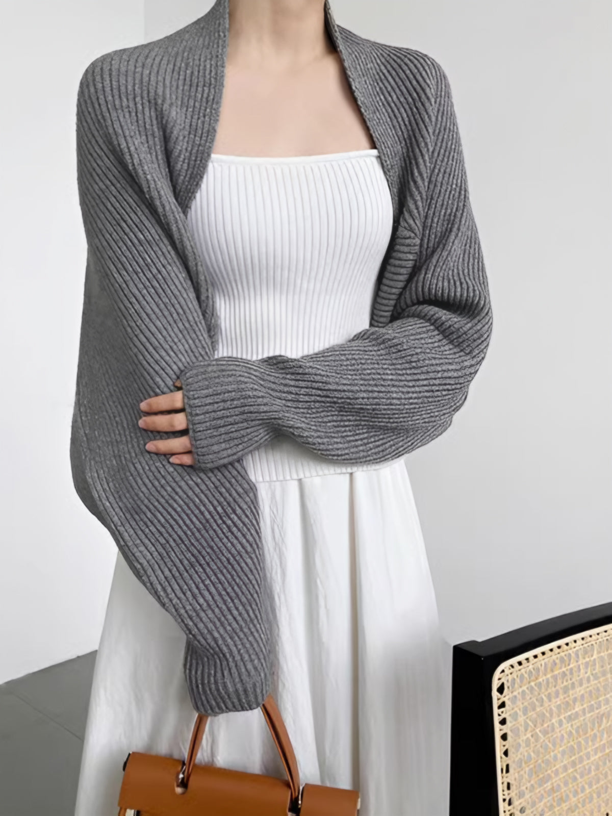 Women's Knit Shift Dress with Viscose Elastane Blend and Stretch Fabric