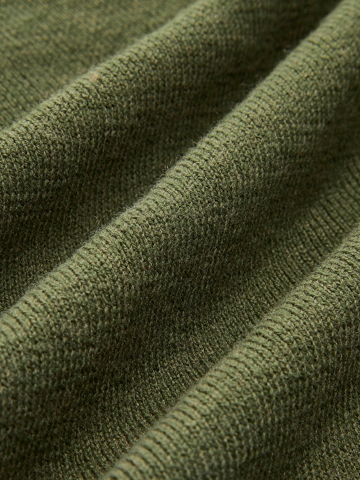 Cold Shoulder Sweater with Pleated Knit and Wool Blend Fabric
